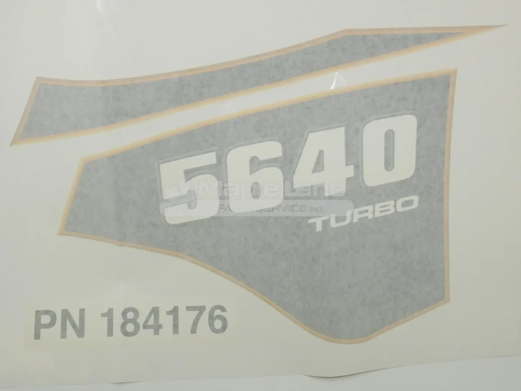 184176 Decal 5640 Turbo Left