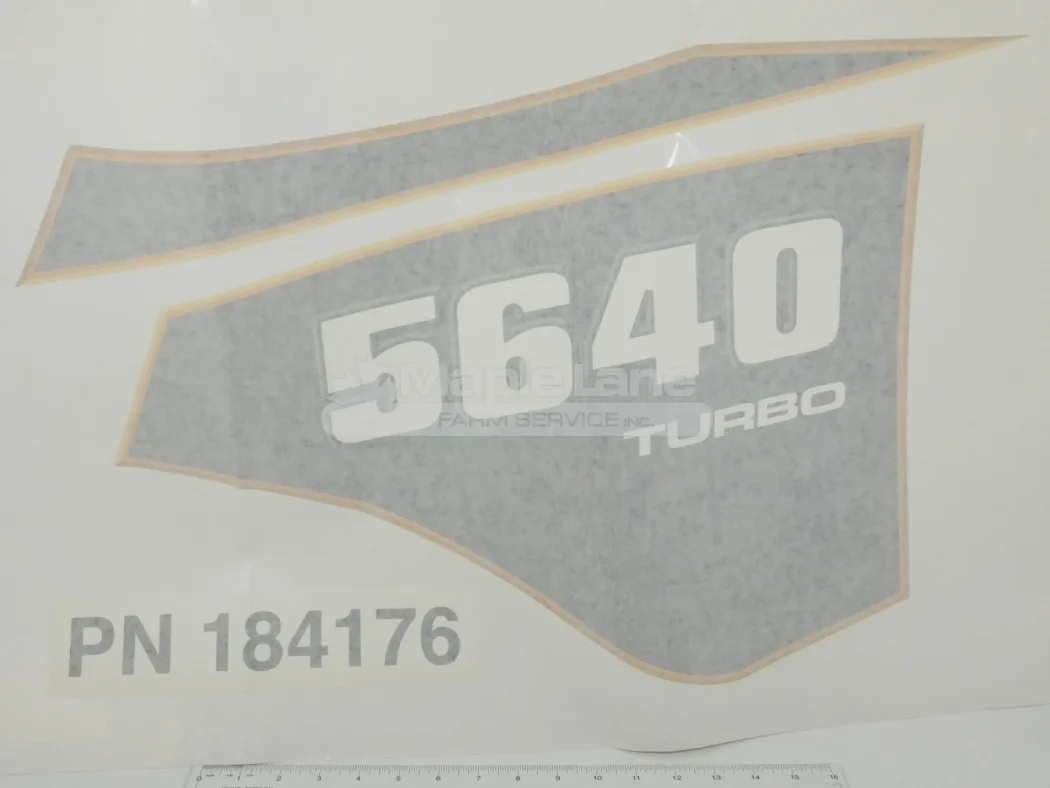 184176 Decal 5640 Turbo Left