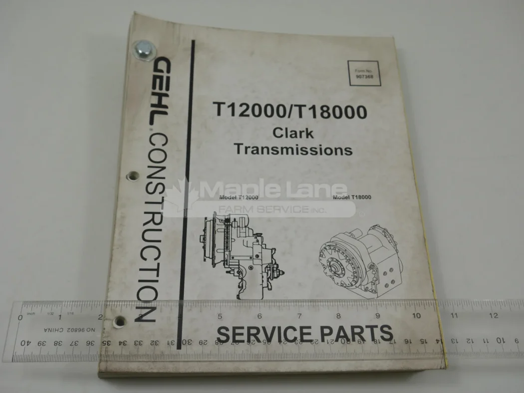 N907368 Service Parts Manual