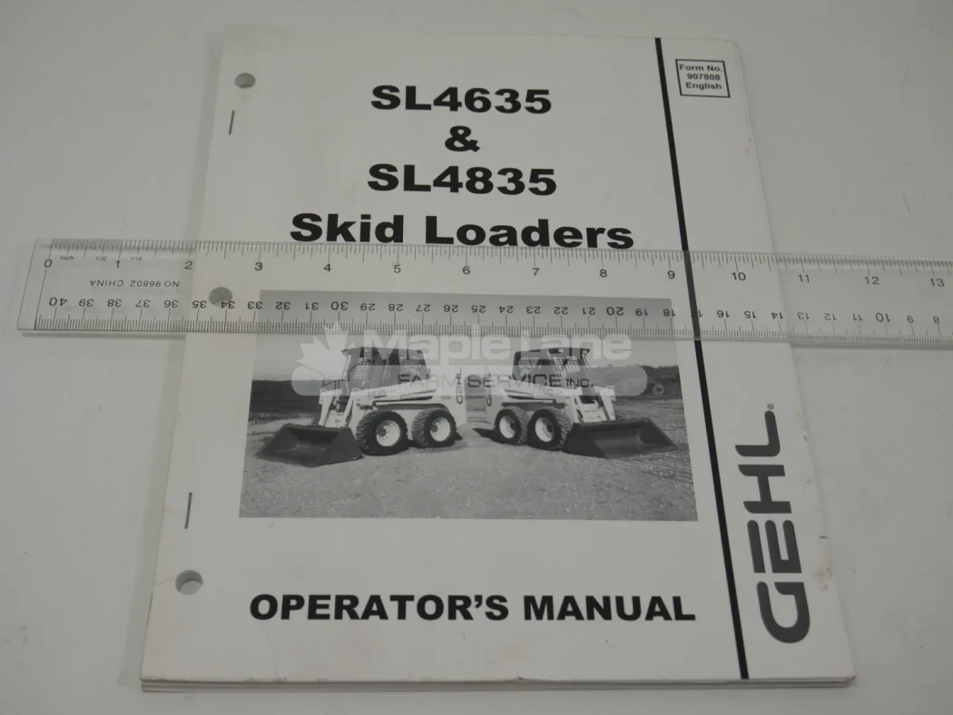 N907808 Operator Manual