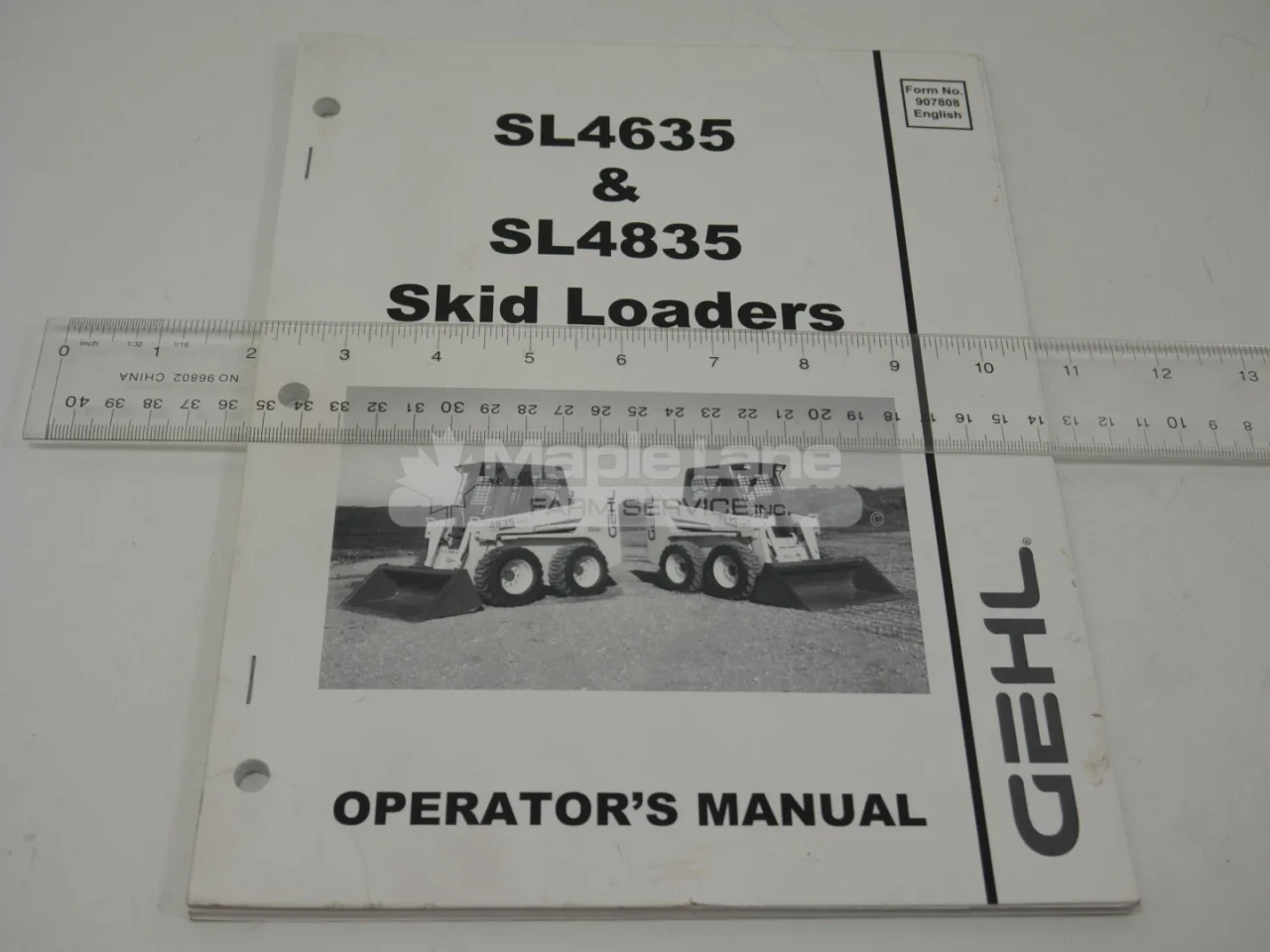 N907808 Operator Manual