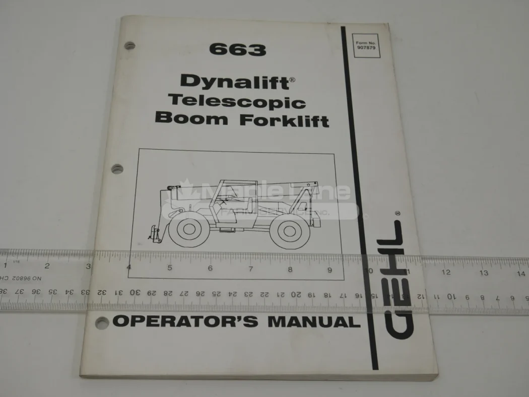 N907879 Operator Manual