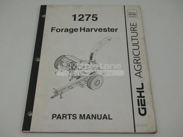 N908010 1275 Parts Manual