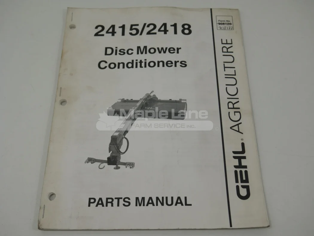 N908177 Parts Manual