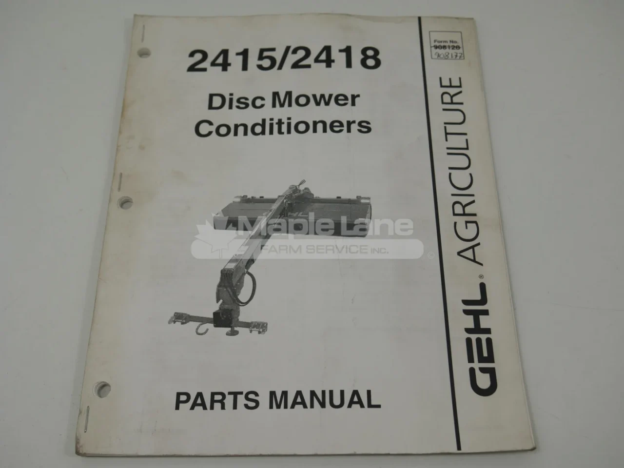 N908177 Parts Manual