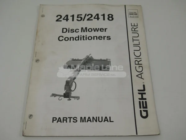 N908177 Parts Manual