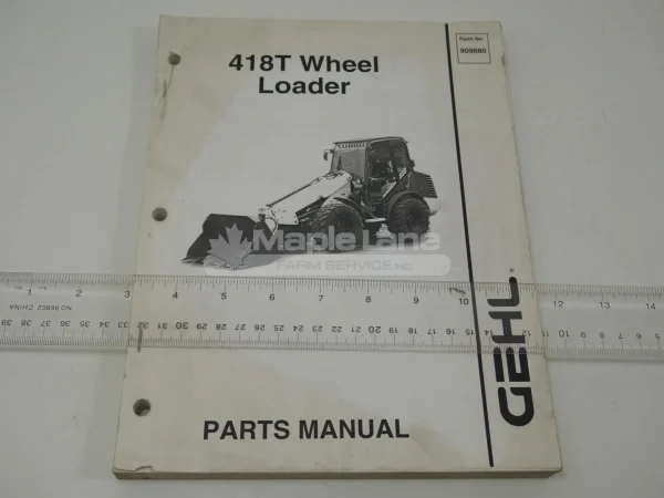 N909880 Parts Manual