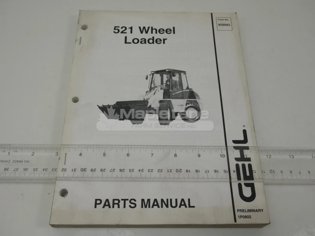 N909882 Parts Manual