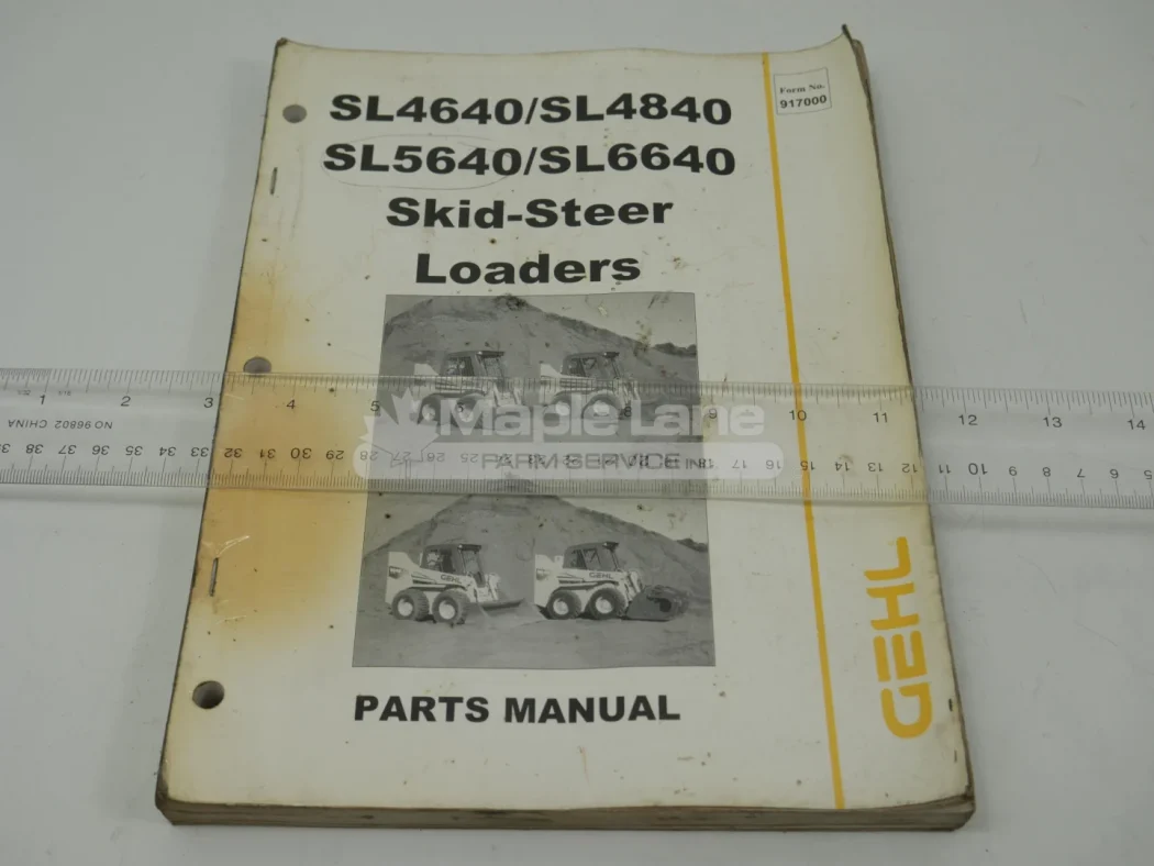 N917000 Parts Manual