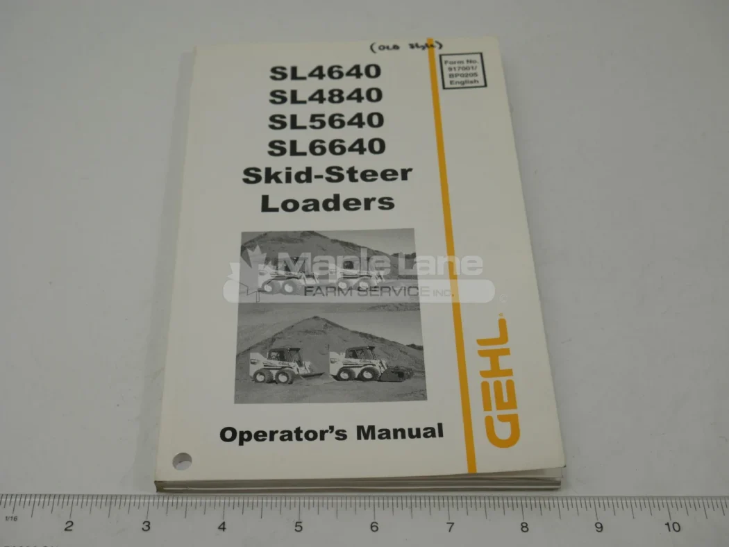 N917001 Operator Manual