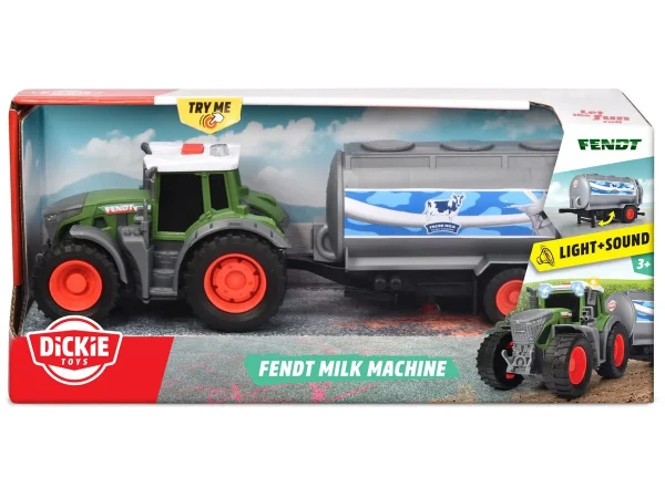 Dickie Fendt Tractor W Milk Wagon