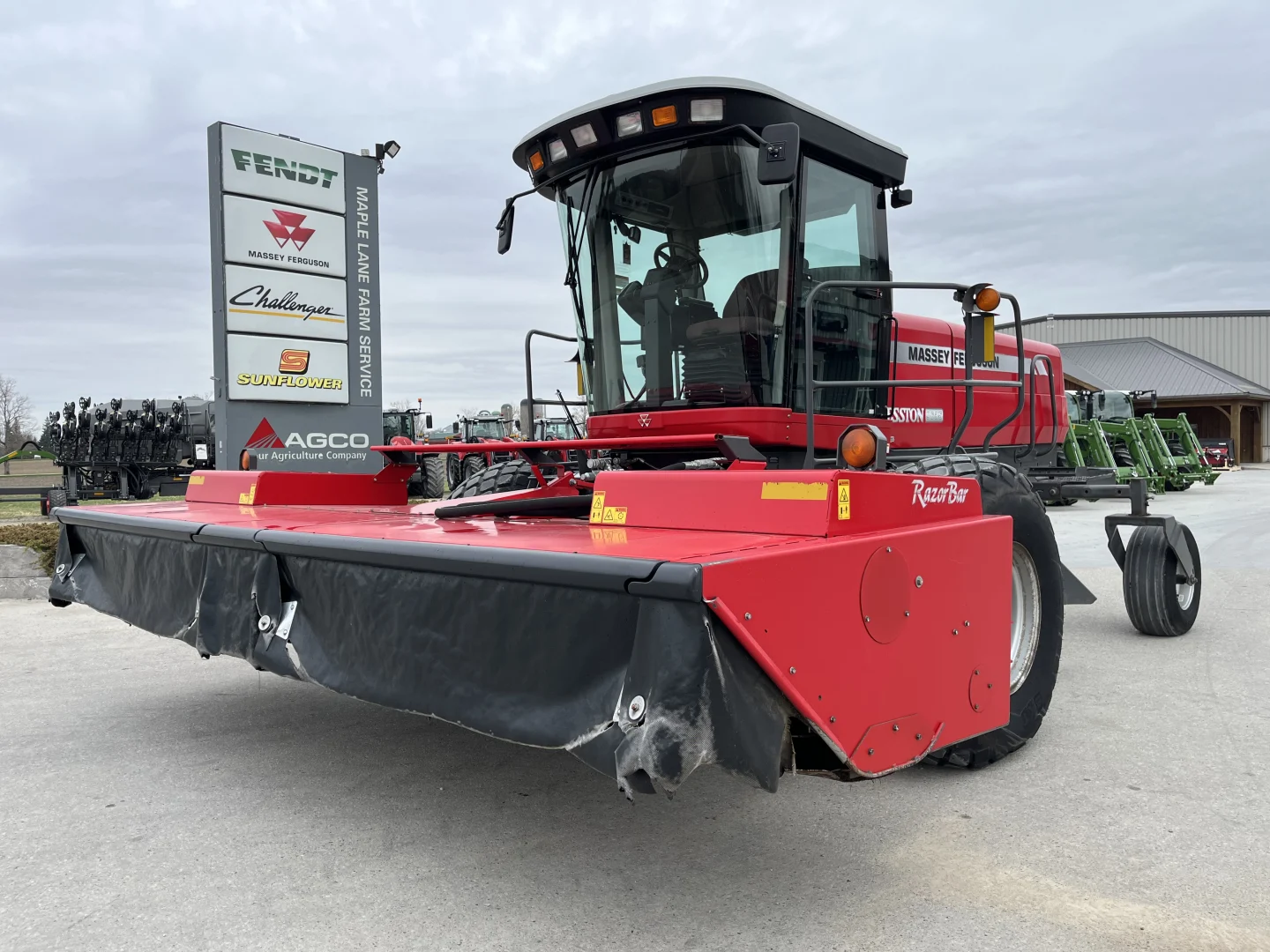 Used 2010 Massey Ferguson  9635