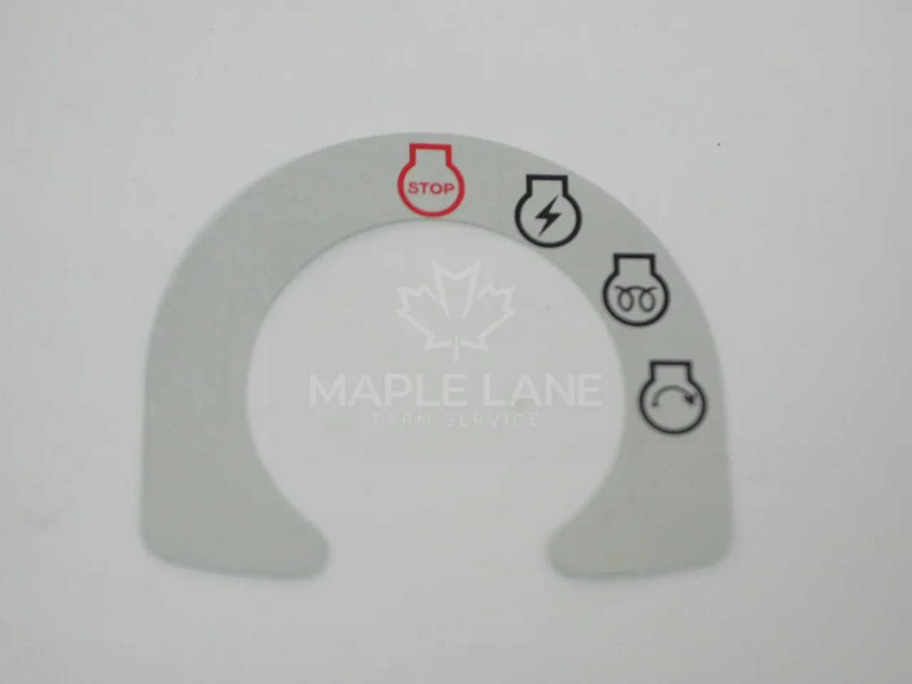 6254470M1 Control Decal