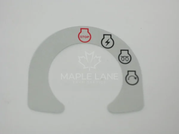 6254470M1 control decal