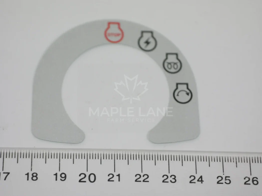 6254470M1 control decal
