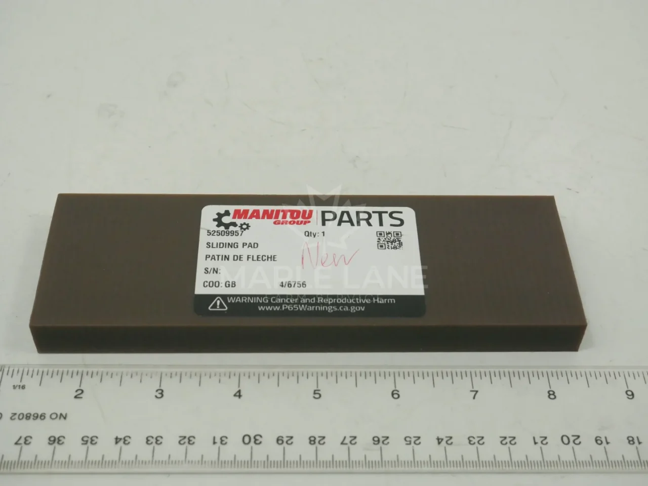 52509957 Sliding Pad