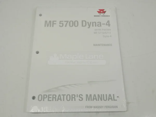 ACT005364A 5700 Maintenance Manual