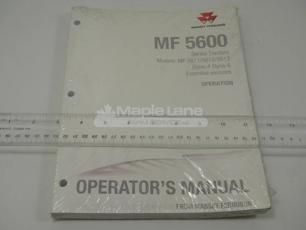 7060711M3 MF5600 Operator Manual