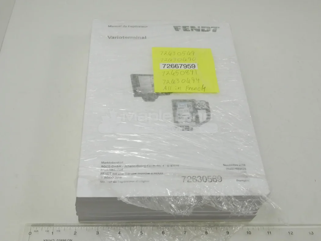 72669228 Operator Manual-