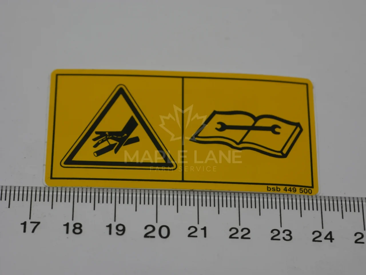 72421811 Marking Plate
