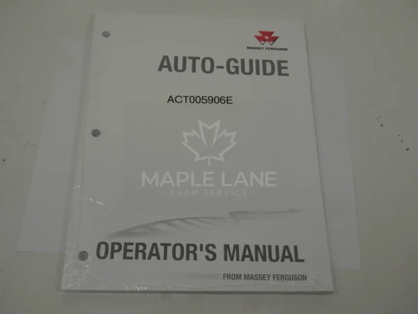ACT005906E auto guide manual