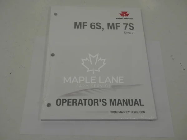 ACT007344A operator's manual