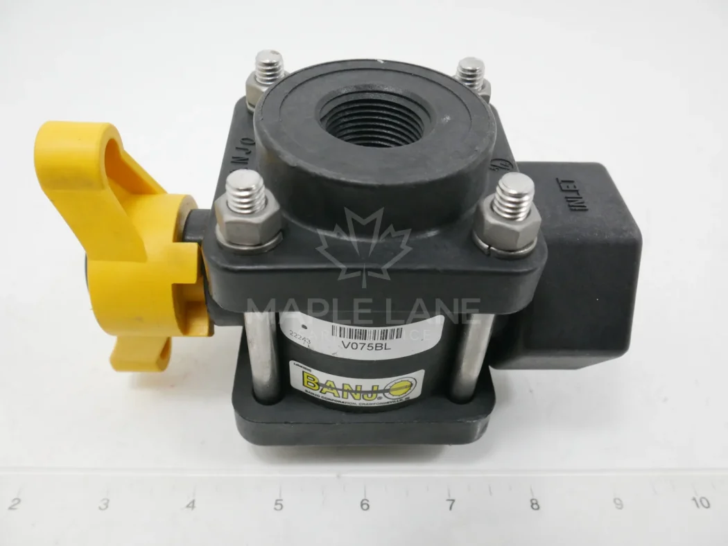 AG053049 Banjo V075BL 3way Valve