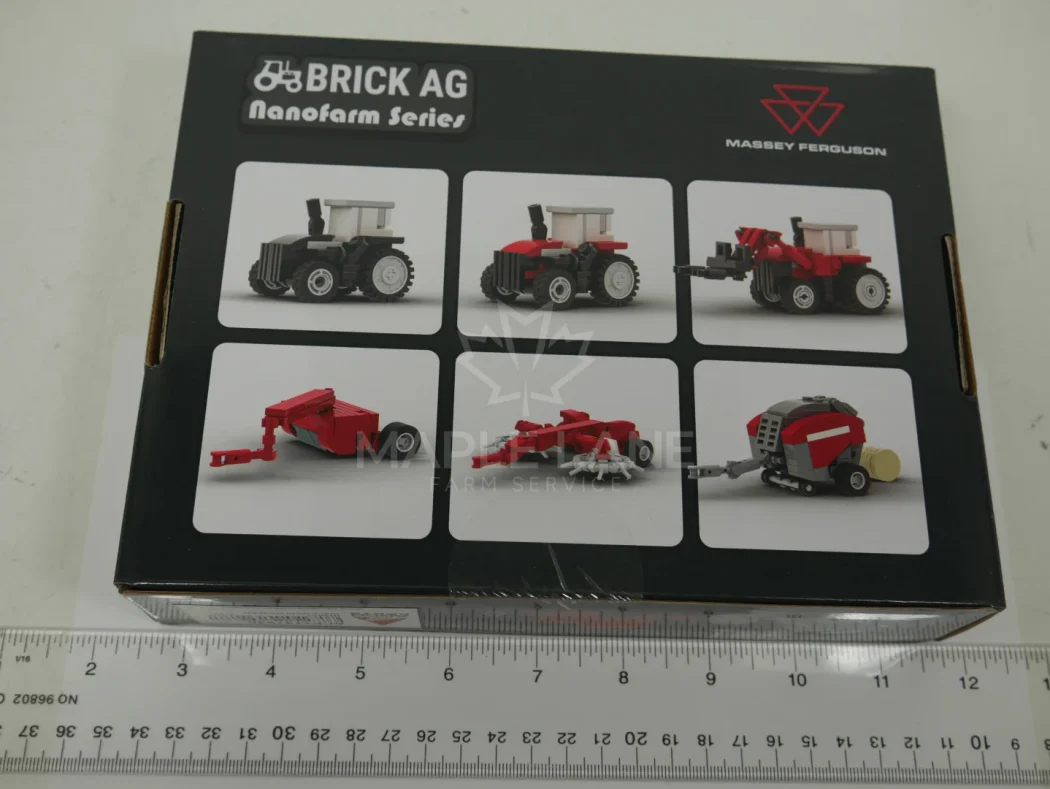 Brick Ag Massey Ferguson Hay Set