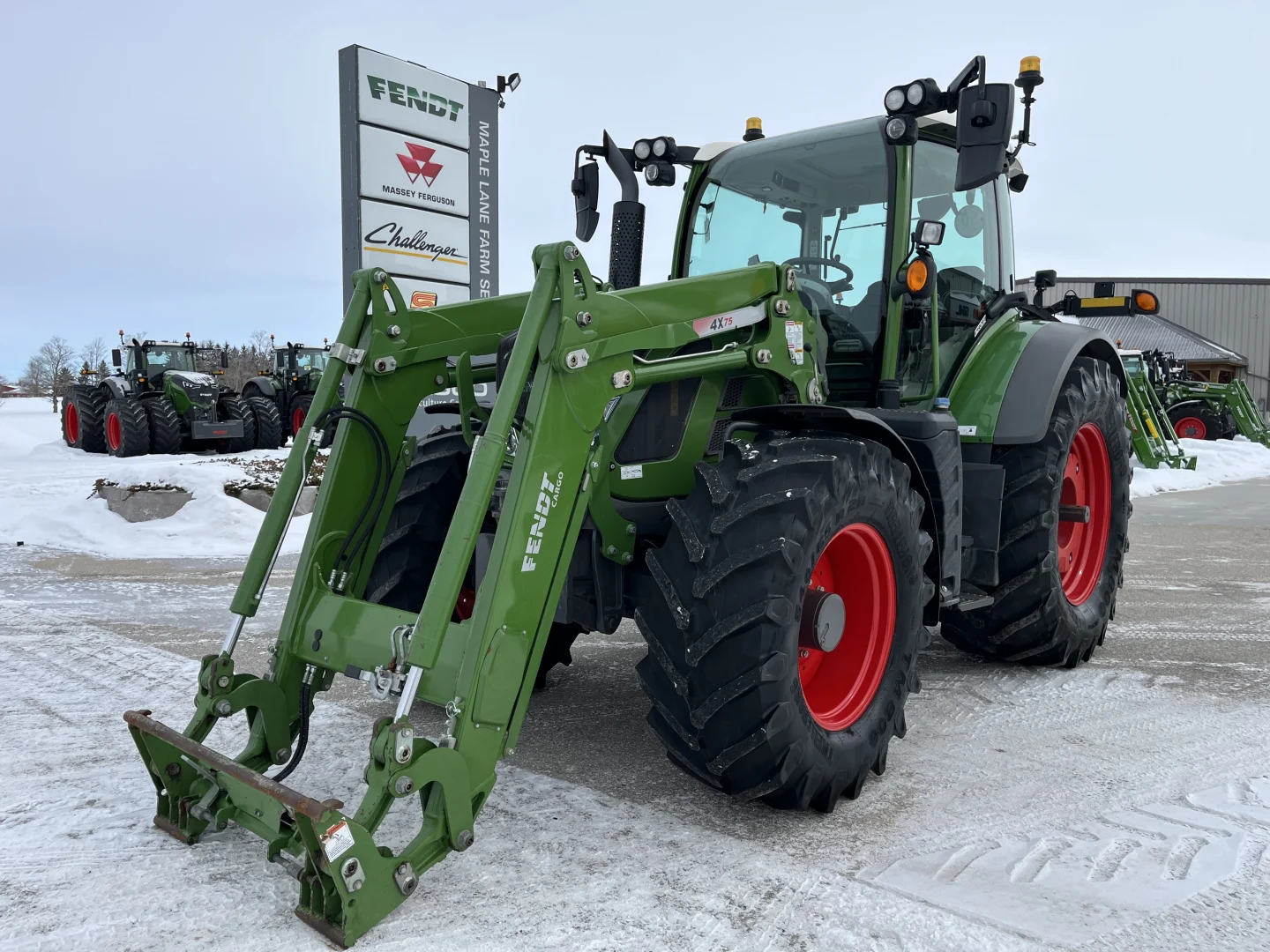 Used 2019 Fendt 512 S4