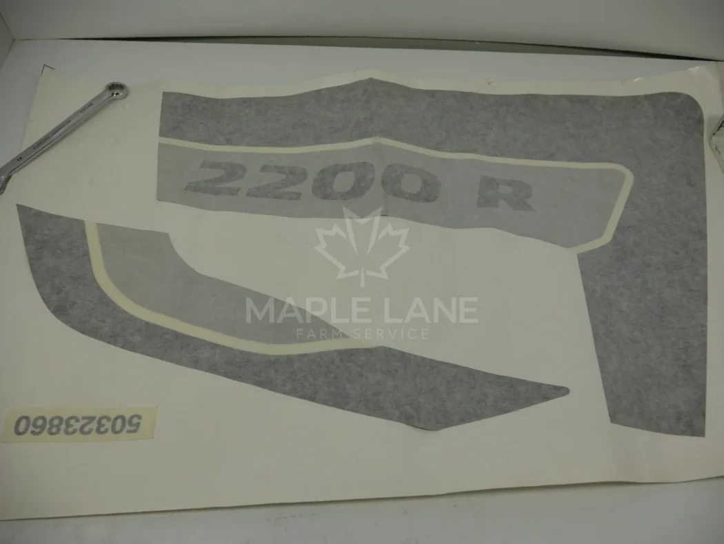 50323860 Decal, Left Tower