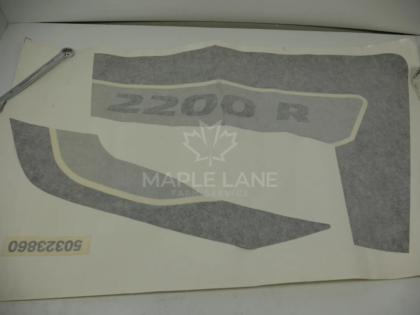 50323860 Decal, Left Tower