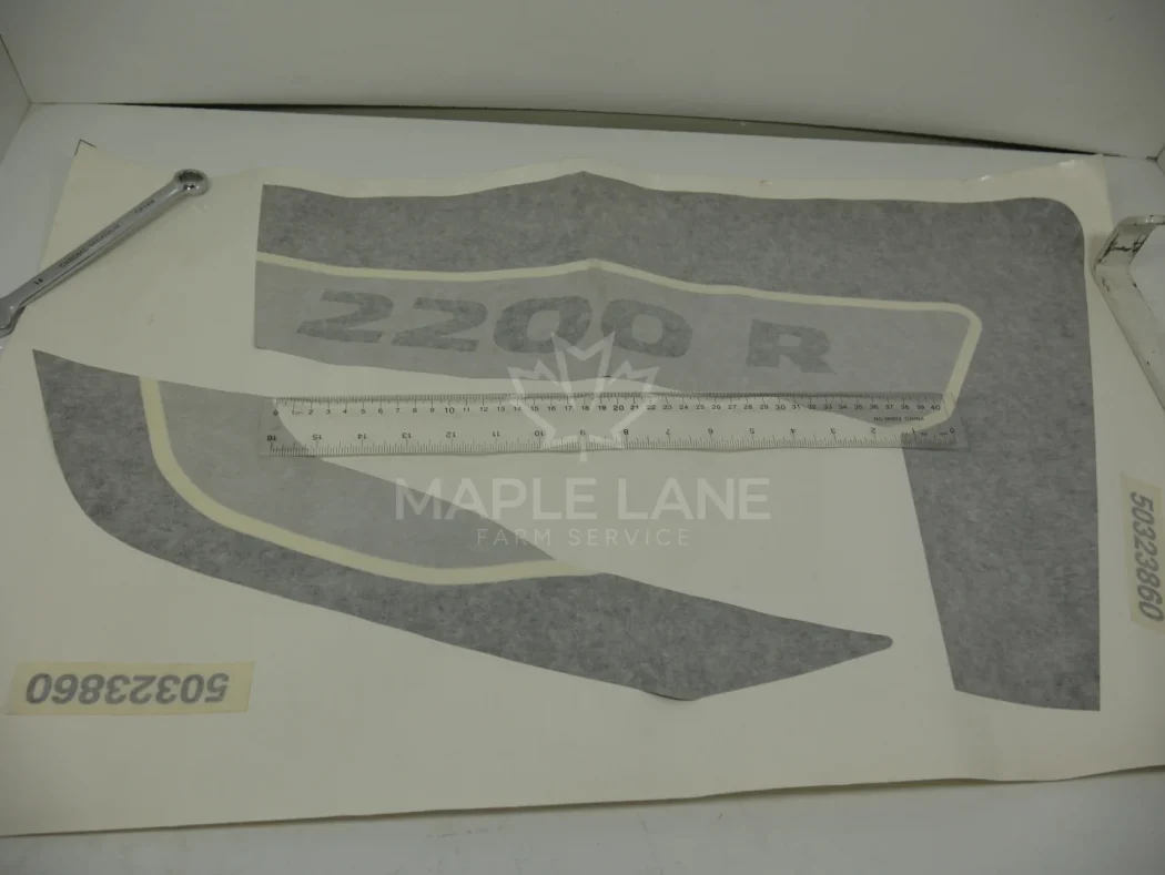 50323860 Decal, Left Tower