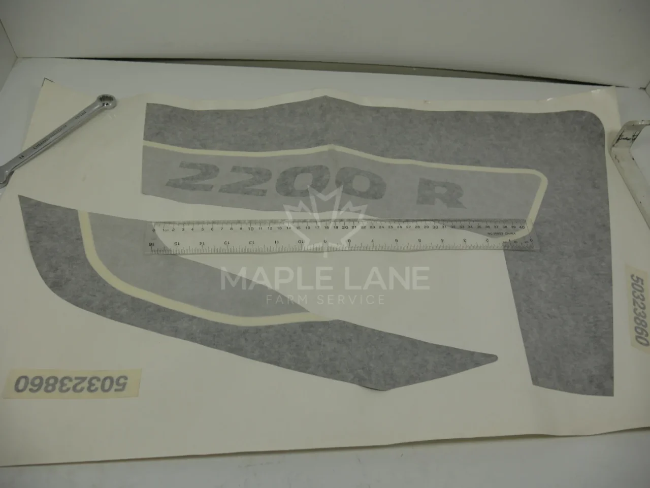 50323860 Decal, Left Tower