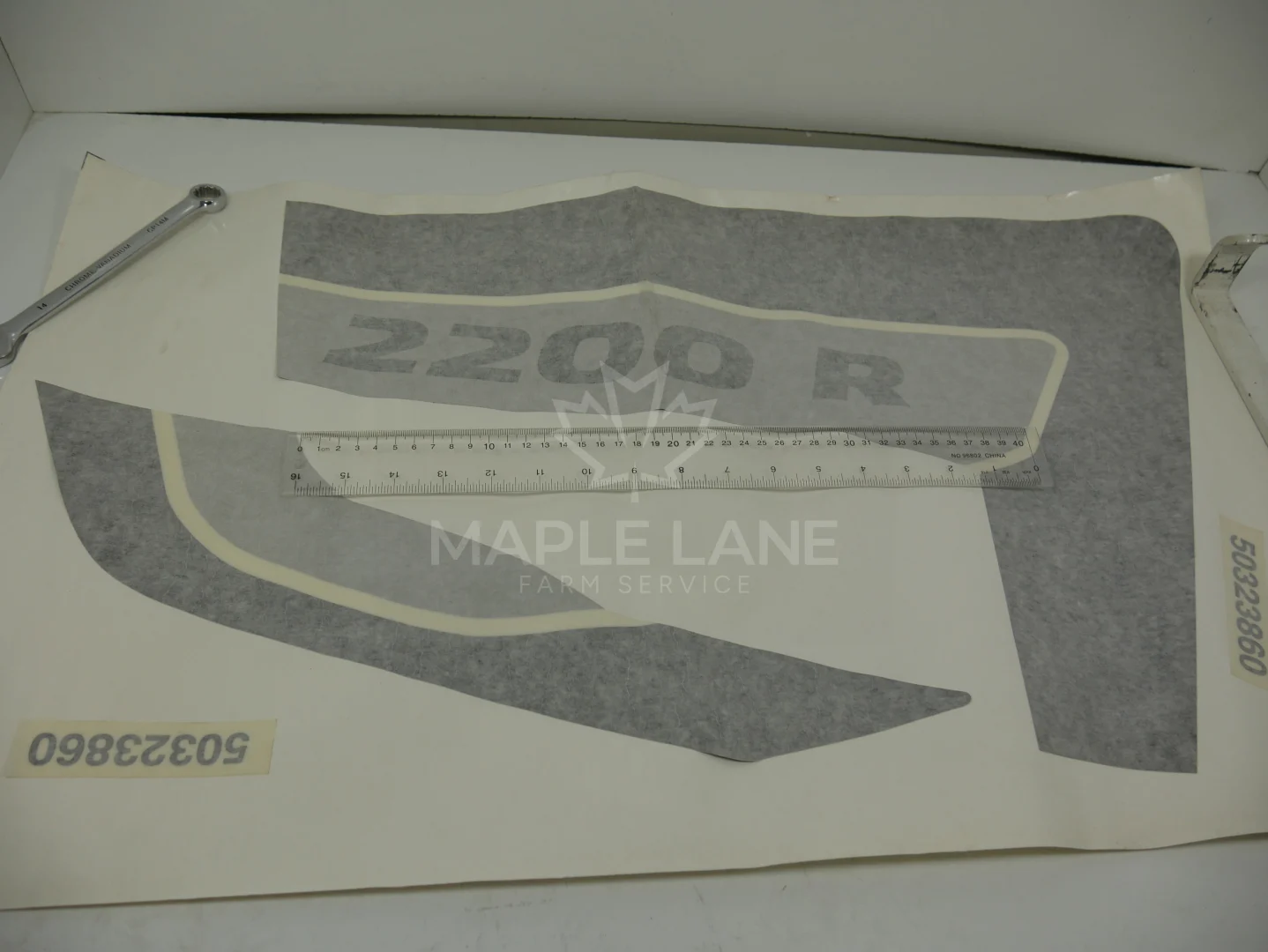 50323860 Decal, Left Tower