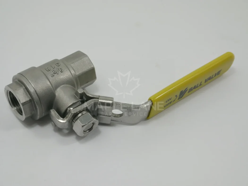 AG007785 Stainless 3/8" Pipe Valve