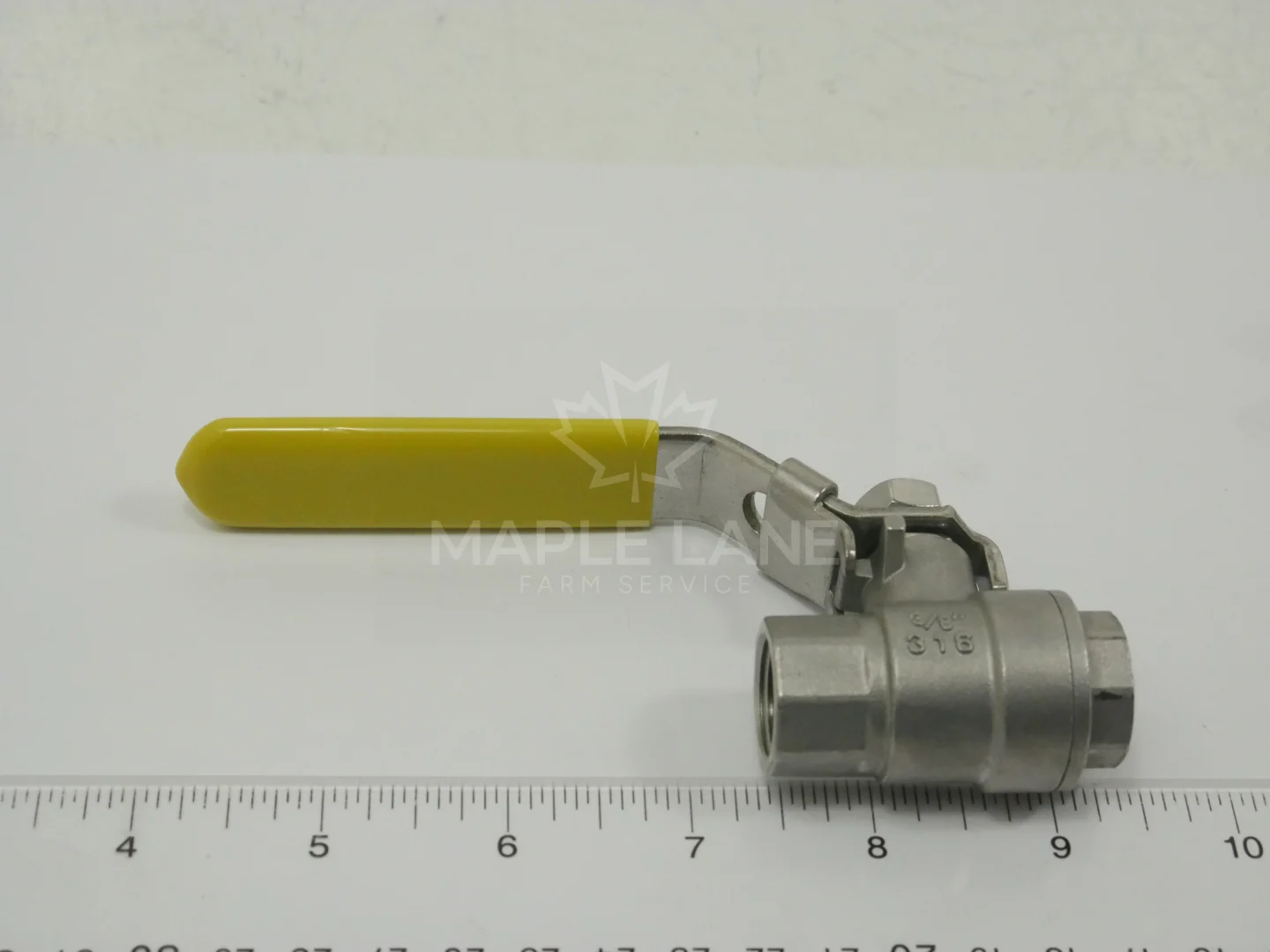 AG007785 Stainless 3/8" Pipe Valve