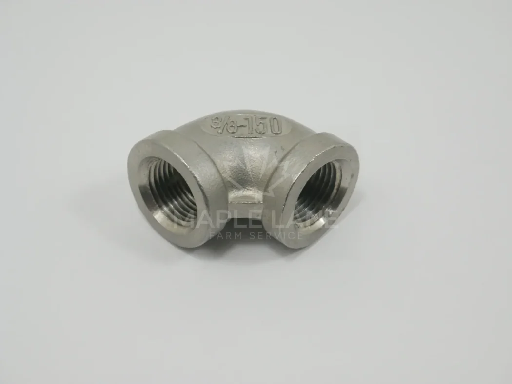 AG051934 Stainless 3/8" Elbow