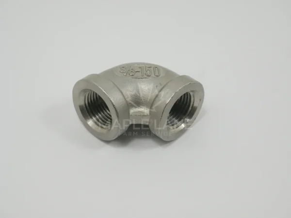 AG051934 Stainless 3/8" Elbow