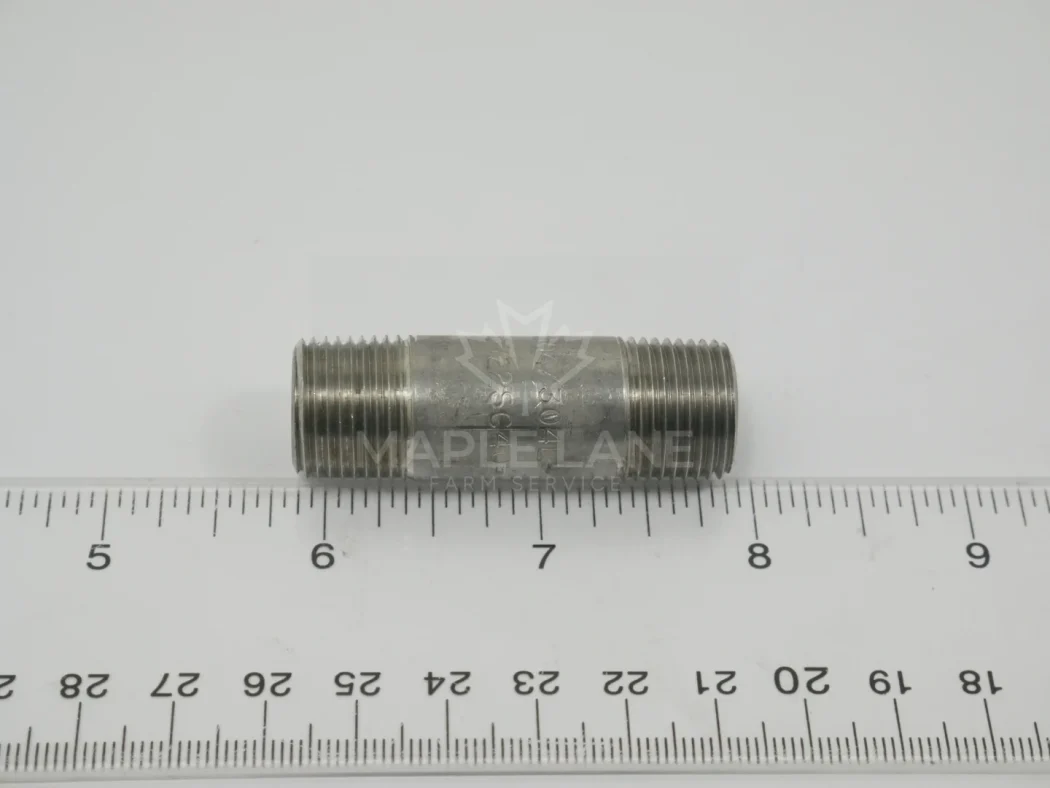 AG055910 Stainless 3/8" X 2" Nipple