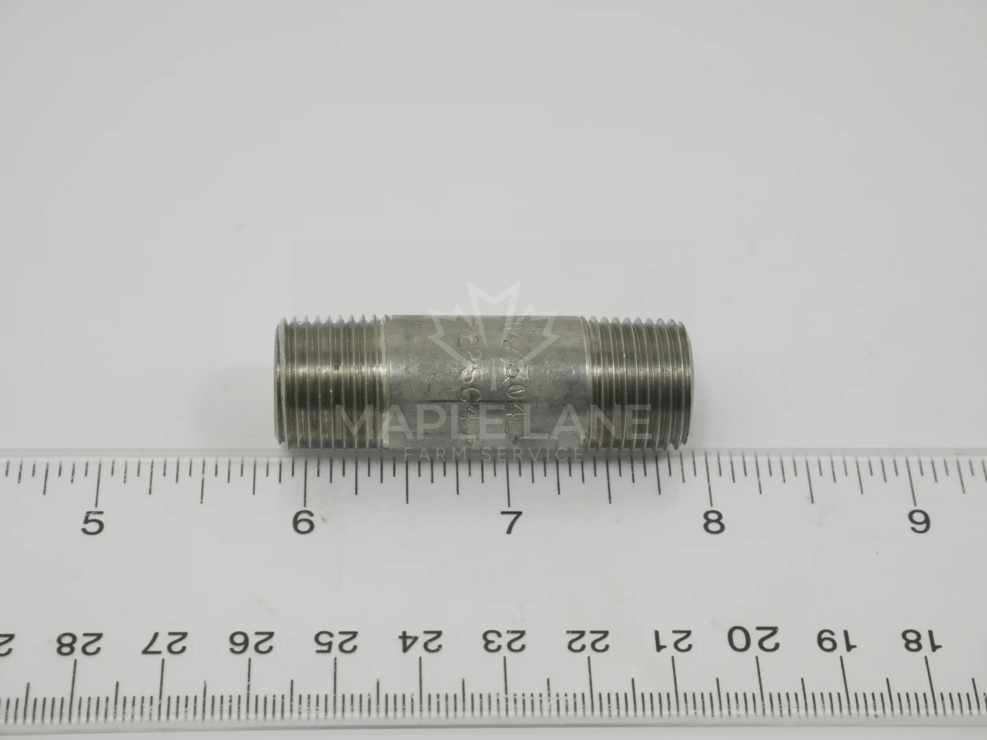 AG055910 Stainless 3/8" X 2" Nipple