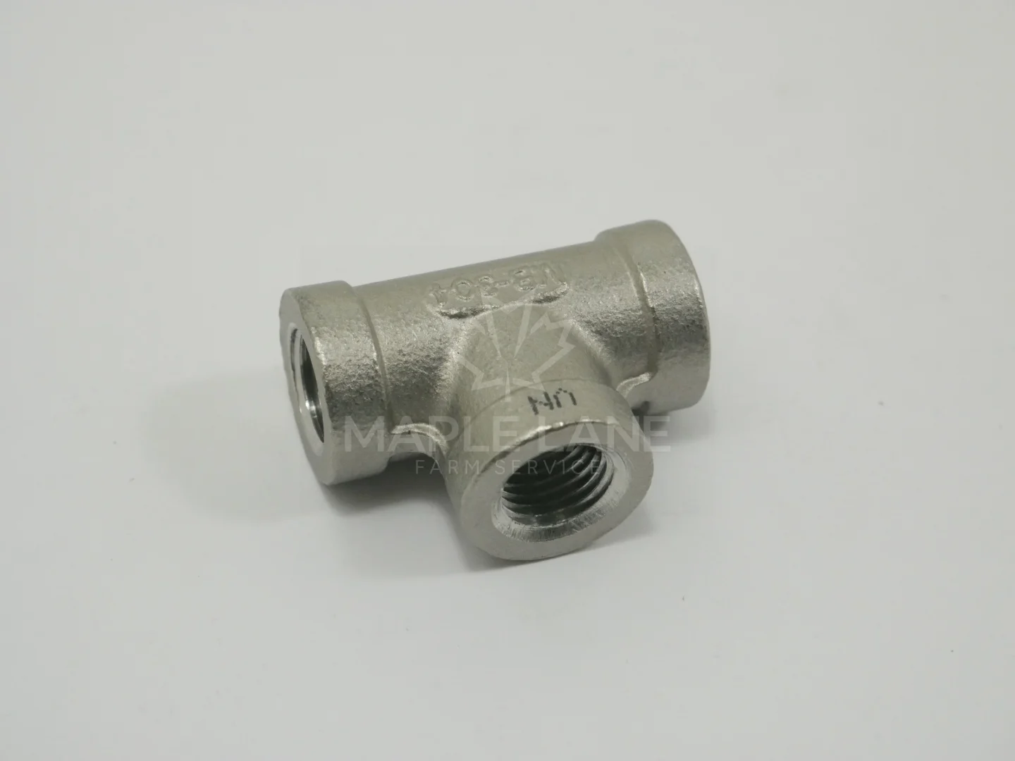 AG517855 Stainless 1/4" Tee