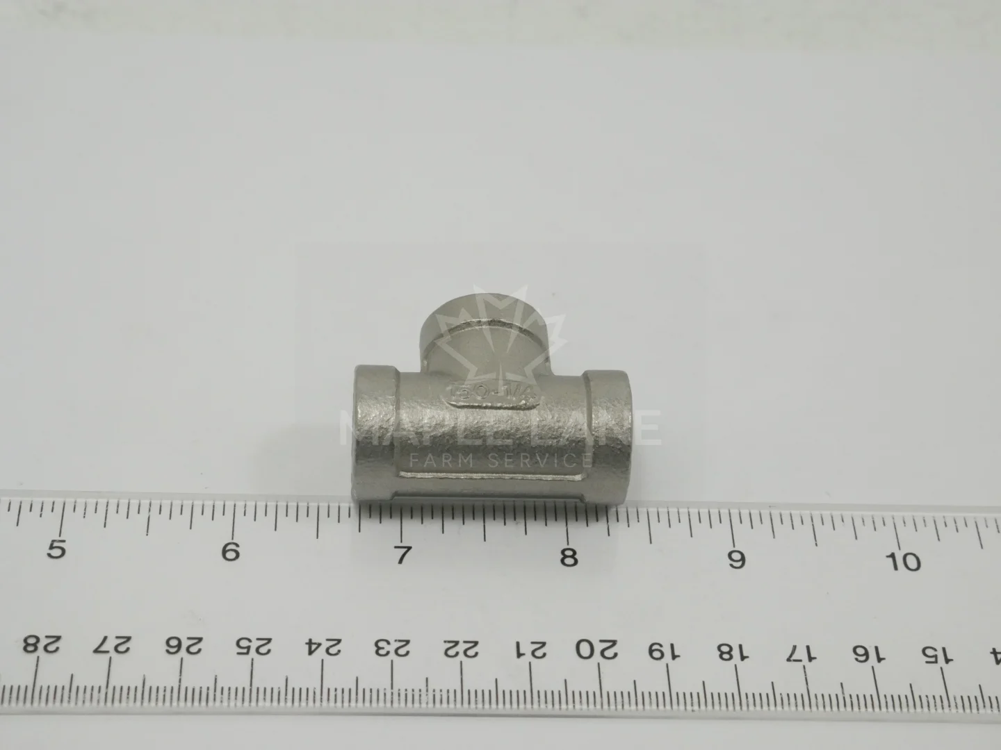 AG517855 Stainless 1/4" Tee